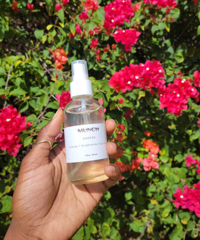 SOOTHE calming + brightening facial toner