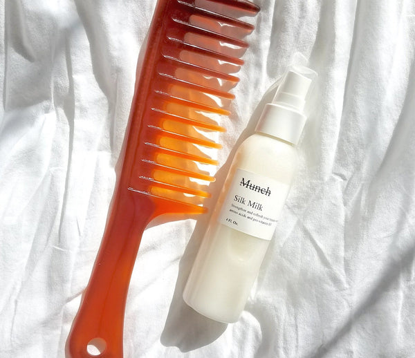 SILK MILK | Hair Strengthening Milk | Daily Curl Refresher Spray | 8oz
