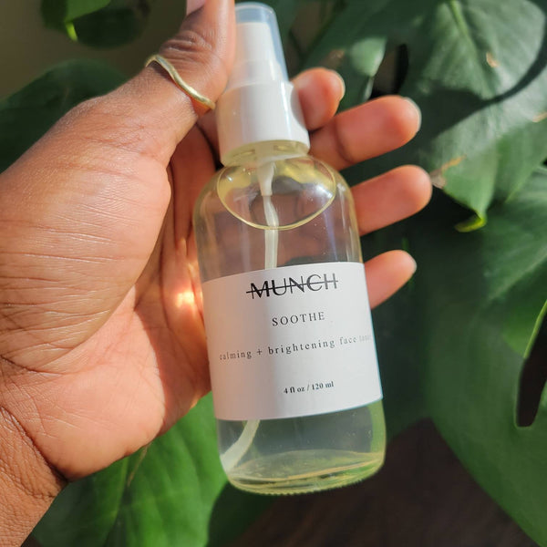 SOOTHE calming + brightening facial toner